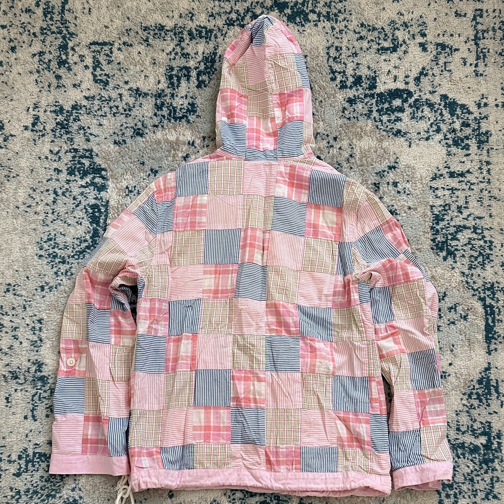 Vineyard Vines Pink and Blue patchwork Hoodie small - Picture 5 of 5